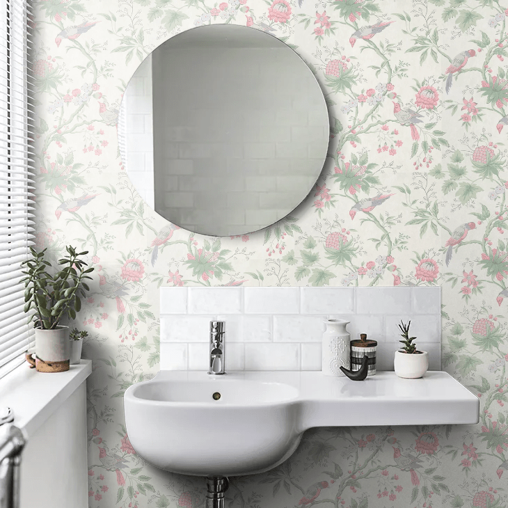 Brooke House Wallpaper - Linen - Little Greene - 0291BRLINEN - Premier Wallcovering