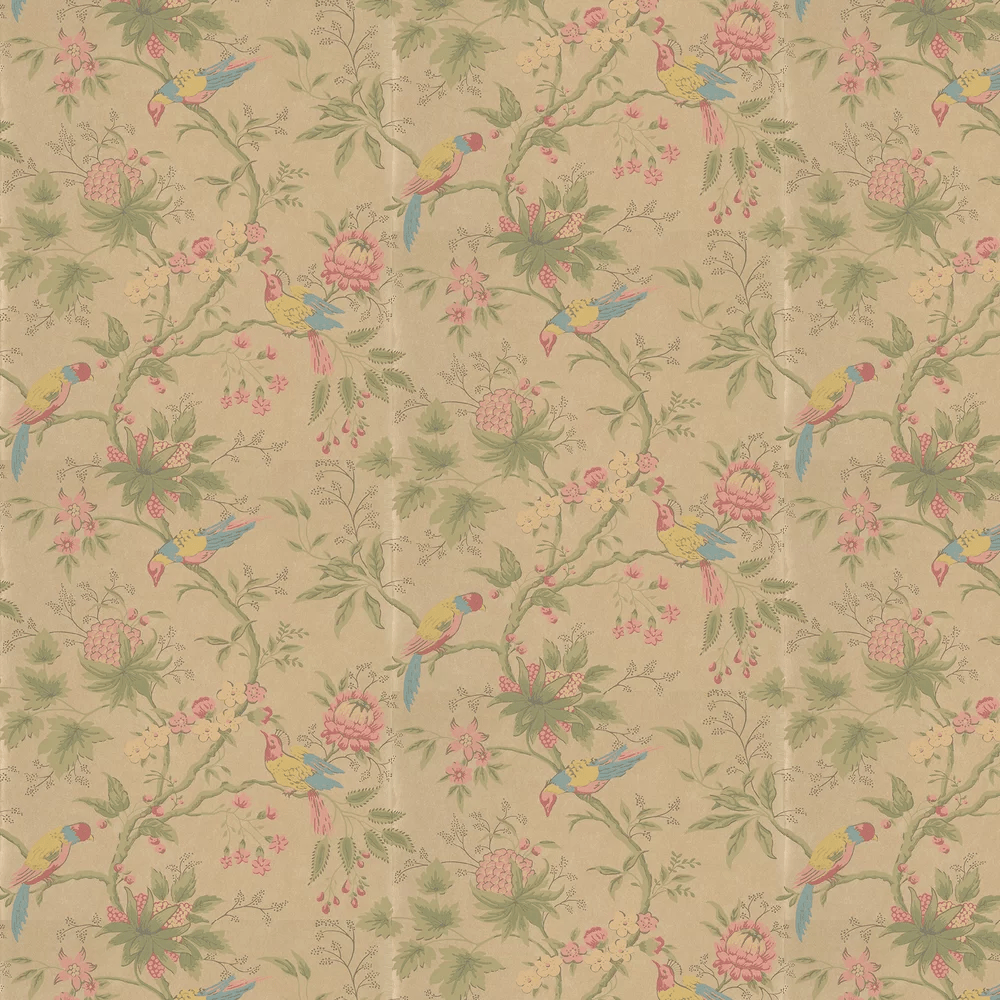 Brooke House Wallpaper - Parchment - Little Greene - 0291BRPARCH - Premier Wallcovering