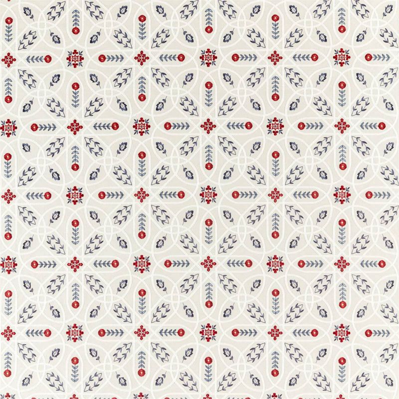 Brophy Embroidery Fabric - Indigo - Morris & Co - 236815 - Premier Wallcovering