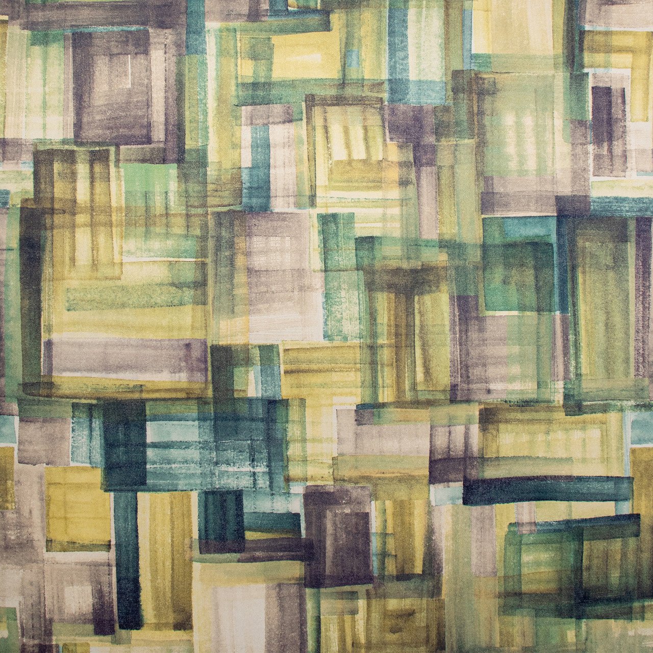 Brush Crafted Wallpaper - Green/ Gold - Hohenberger - 26800 - Premier Wallcovering