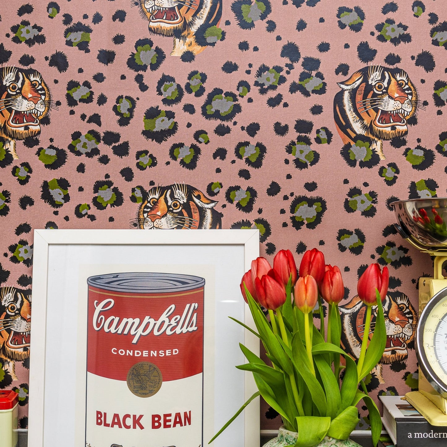 Bubastis Wallpaper - Blush-Pink - Wear The Walls - BUBP894152 - Premier Wallcovering