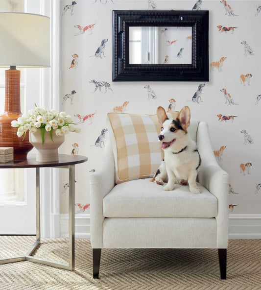 Buddy Wallpaper - Multi - AT24600 - Anna French - Premier Wallcovering