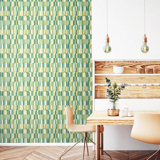 Building BlocksWallpaper - Forest - Hoopla Walls - HWA1166W - Premier Wallcovering