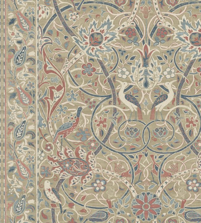Bullerswood Wallpaper - Spice/Manilla - 216446 - Morris & Co - Premier Wallcovering