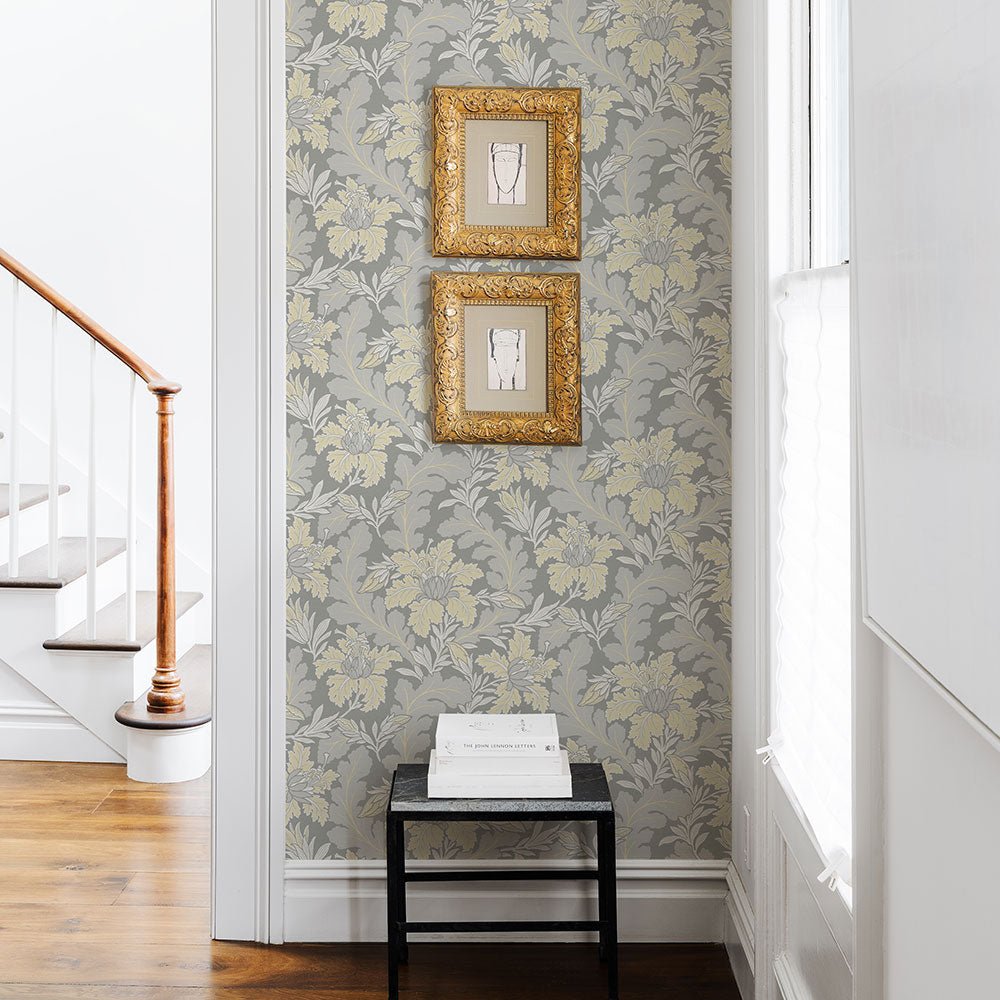 Butterfield Wallpaper - Light Grey - A Street Prints - FD26142 - Premier Wallcovering