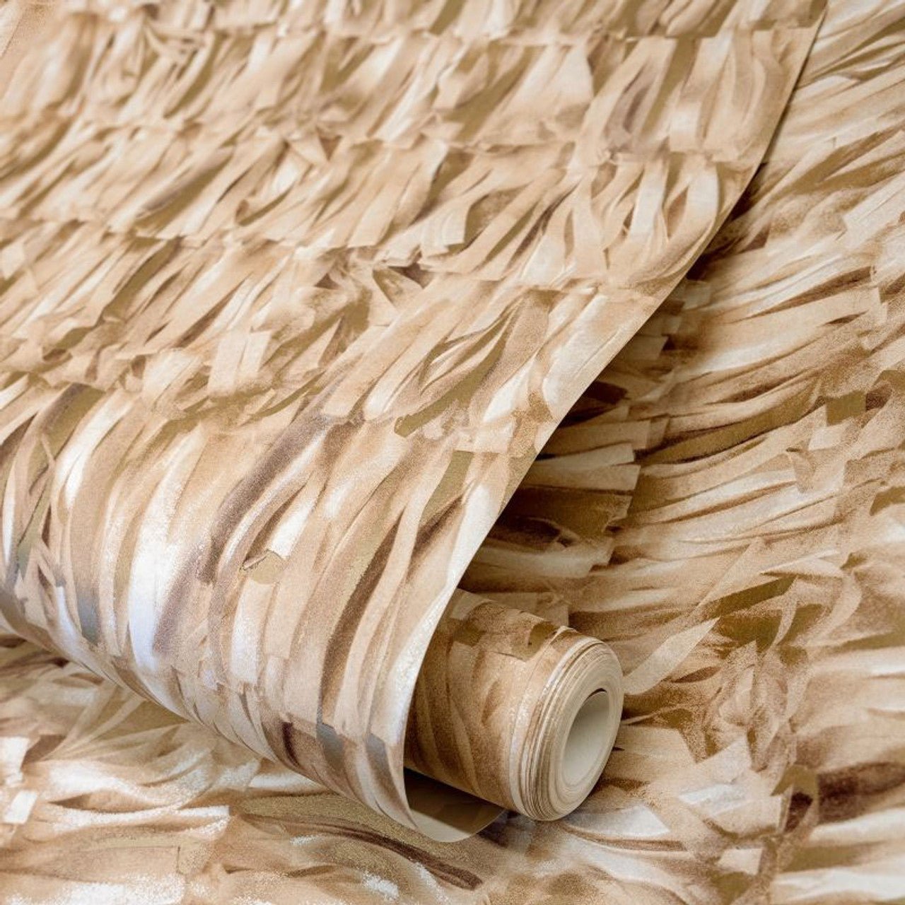 Calma Salt Wallpaper - Sand - Hohenberger - 65319 - Premier Wallcovering