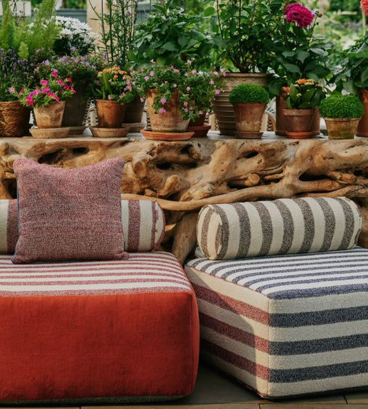 Calvari Outdoor Fabric - Latte - Christopher Farr Cloth - CFF229 - 01 - Premier Wallcovering