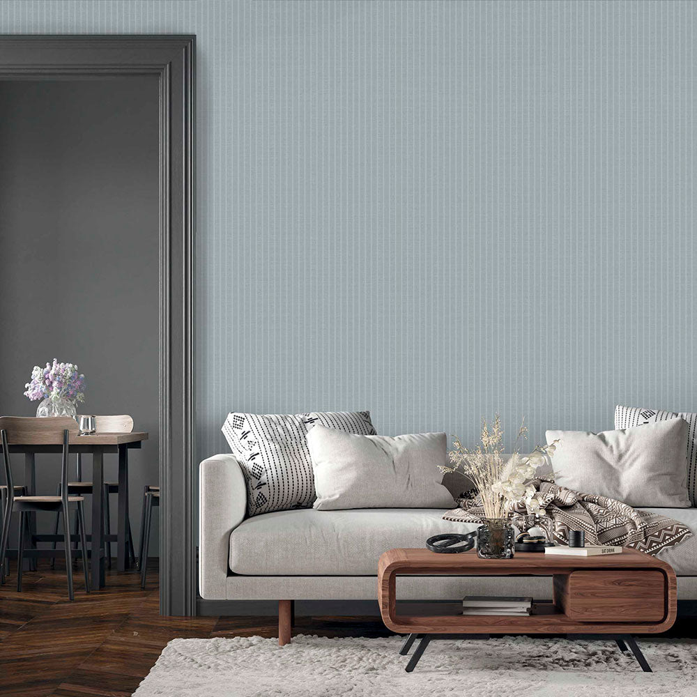 Cambridge Wallpaper - Powder Blue - Timothy Wilman - TW2403 - Premier Wallcovering