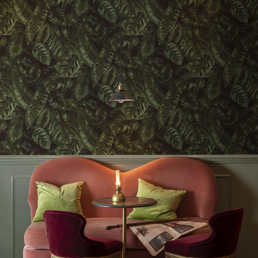 Cameroon Wallpaper - Fern - Rebel Walls - R17581 - Premier Wallcovering