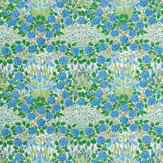 Campanula Fabric - Sunburst - Morris & Co - 227222 - Premier Wallcovering