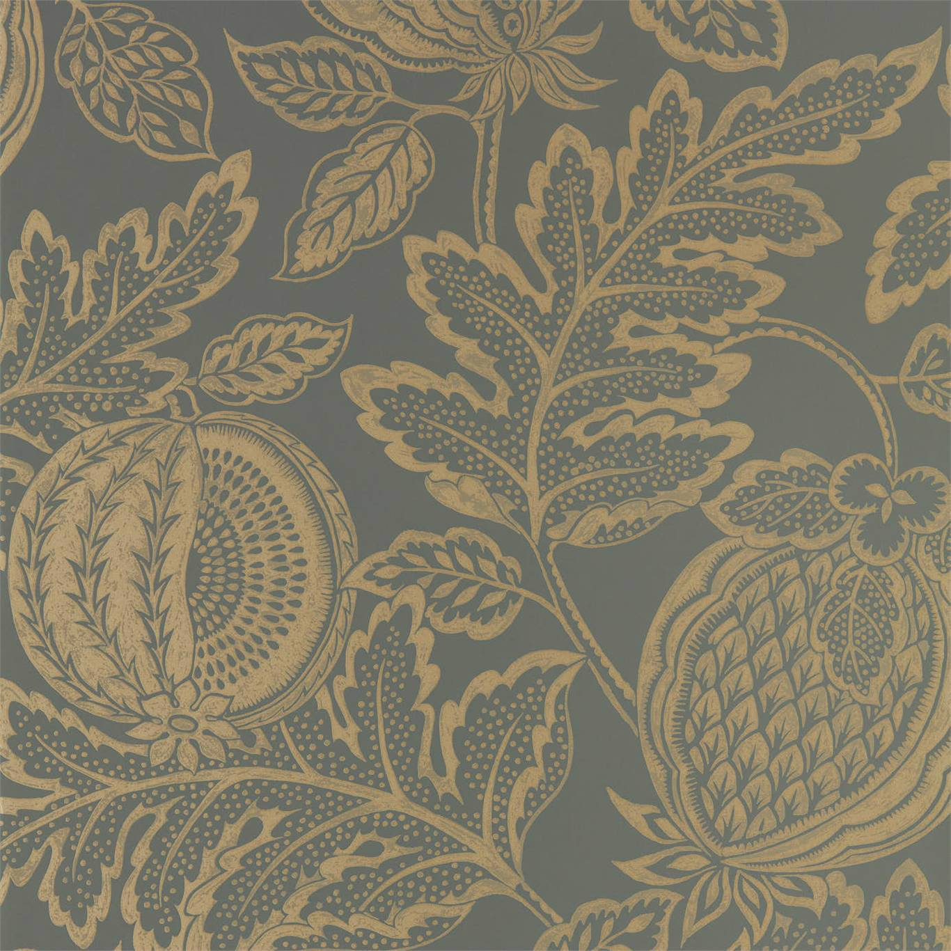 Cantaloupe Wallpaper - Bastille - Sanderson - DCPW216764 - Premier Wallcovering