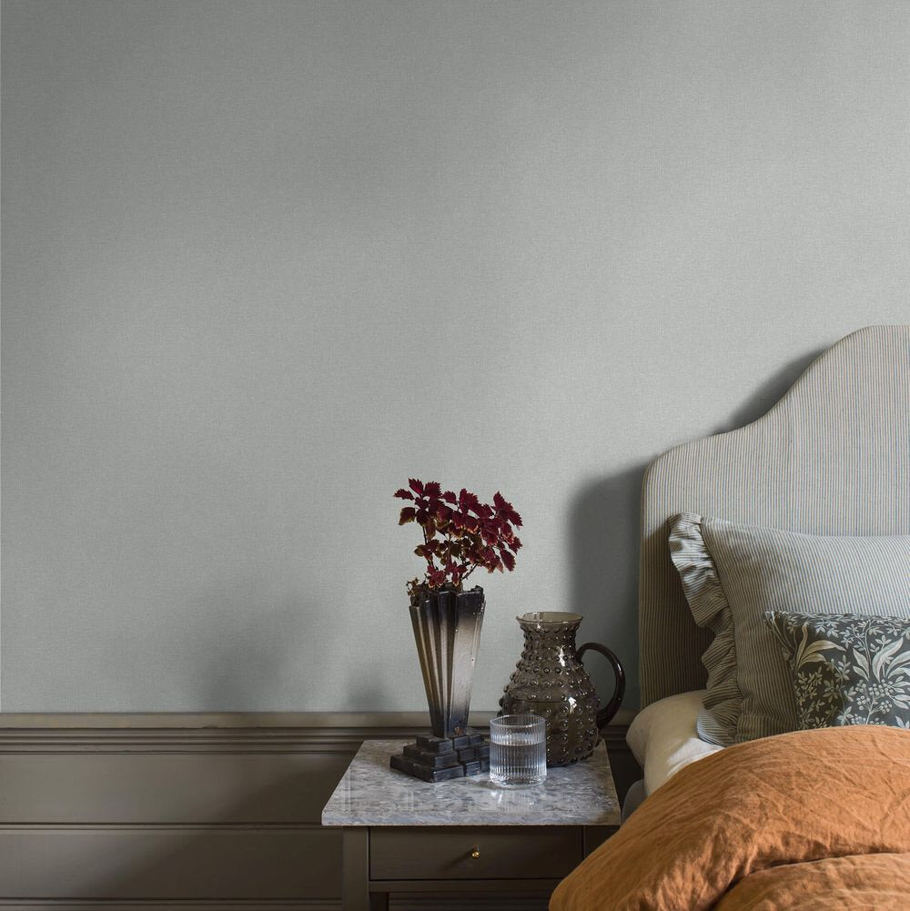 Canvas Wallpaper - Celadon - Boråstapeter - 6131 - Premier Wallcovering