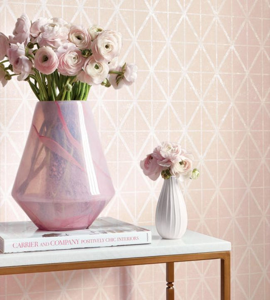 Capella Wallpaper - Snow - Thibaut - T443 - Premier Wallcovering