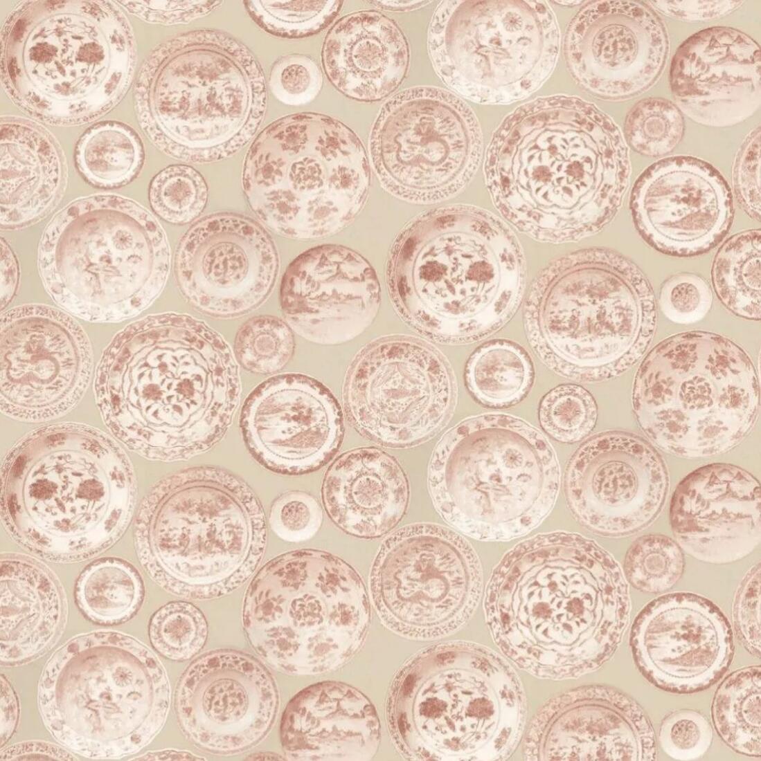 Cargo Wallpaper - Red - Andrew Martin - MUSCARE - Premier Wallcovering