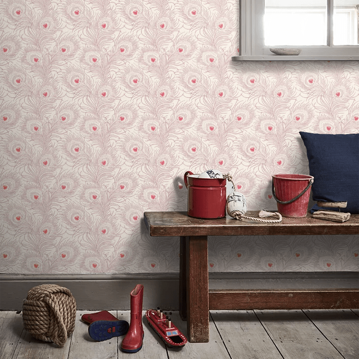 Carlton House Terrace Wallpaper - Valentine - Little Greene - 0256CTVALEN - Premier Wallcovering