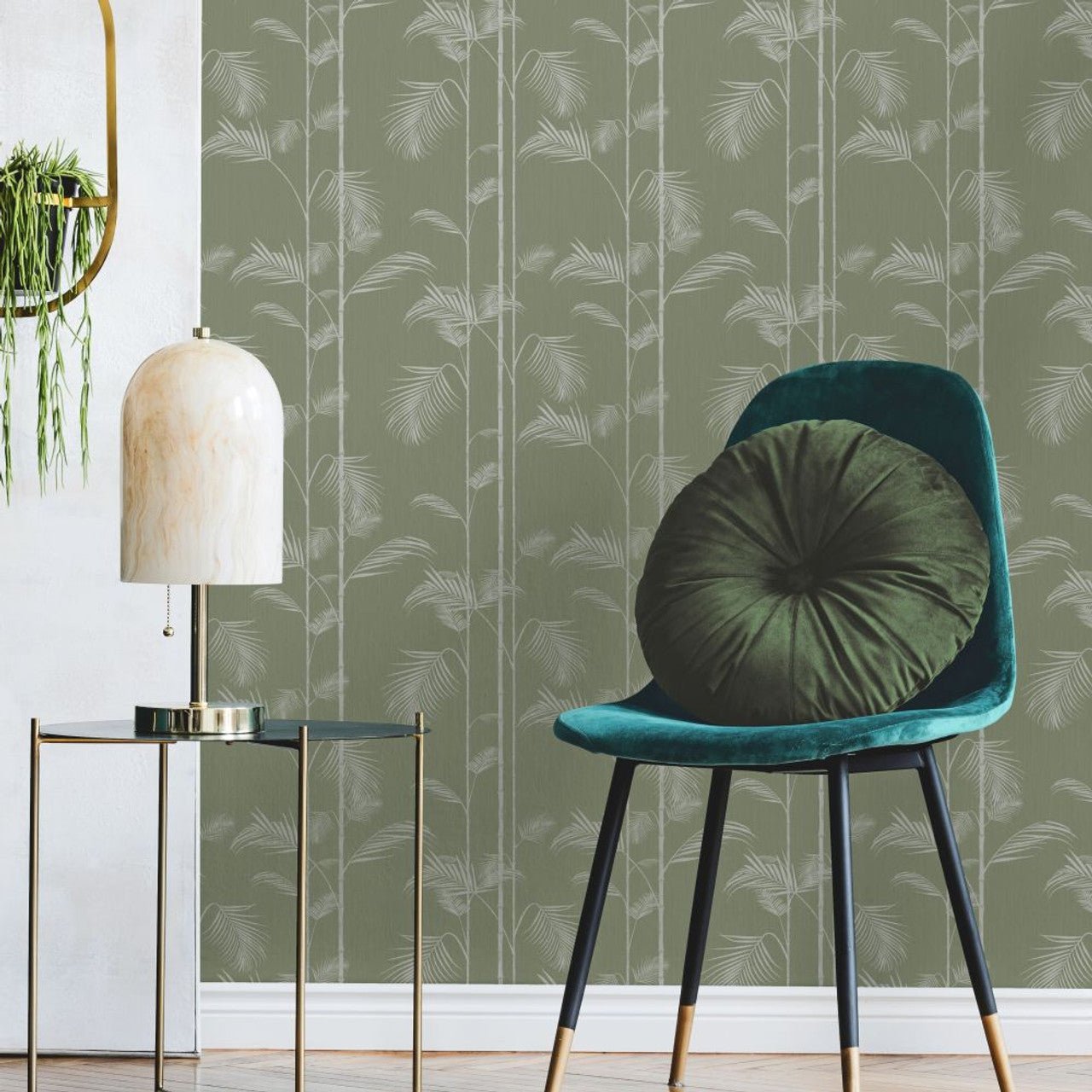 Carmel Eden Wallpaper - Green - Ted Baker - 13066 - Premier Wallcovering