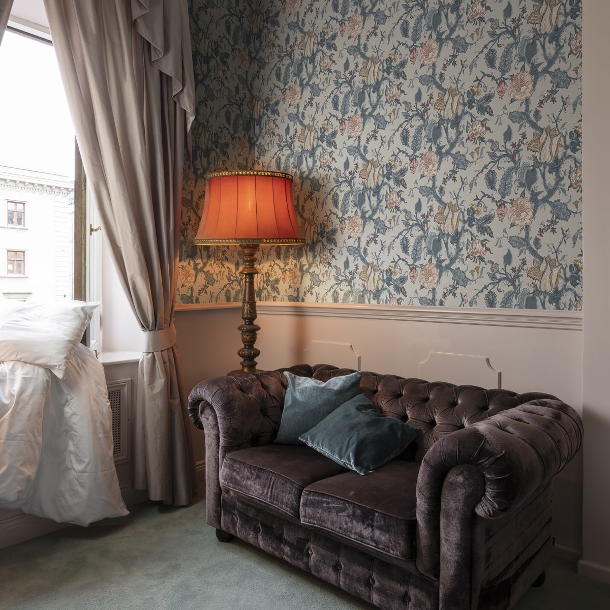 Carnaby Wallpaper - Slate - Rebel Walls - R17562 - Premier Wallcovering