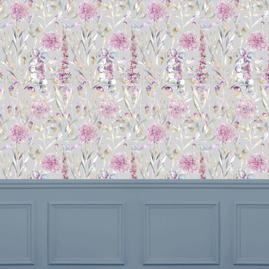 Carneum Wallpaper - Raspberry - Voyage Maison - CARNEUM/WPO/RAS - Premier Wallcovering