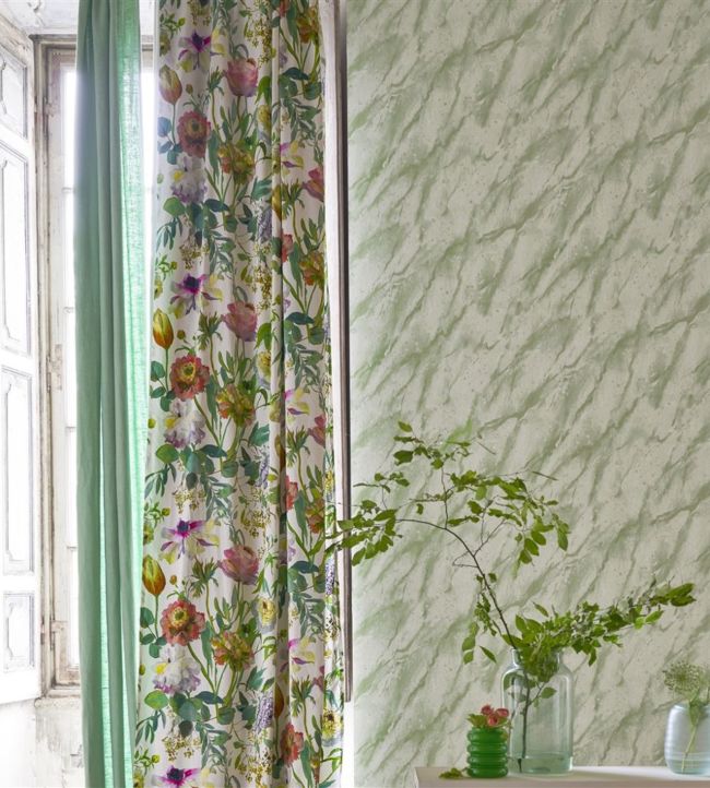 Carrara Grande Wallpaper - Ivory - PDG1089/01 - Designers Guild - Premier Wallcovering