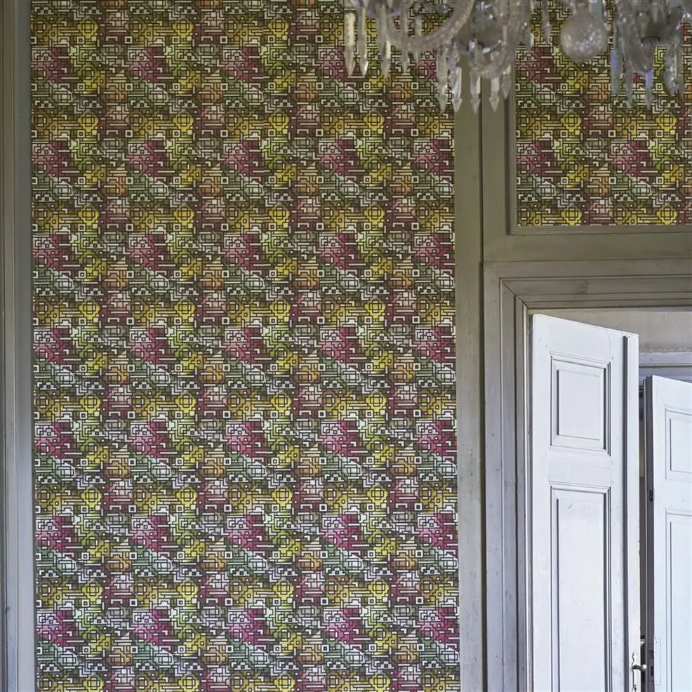 Casablanca Wallpaper - Berry - PDG1048/01 - Designers Guild - Premier Wallcovering