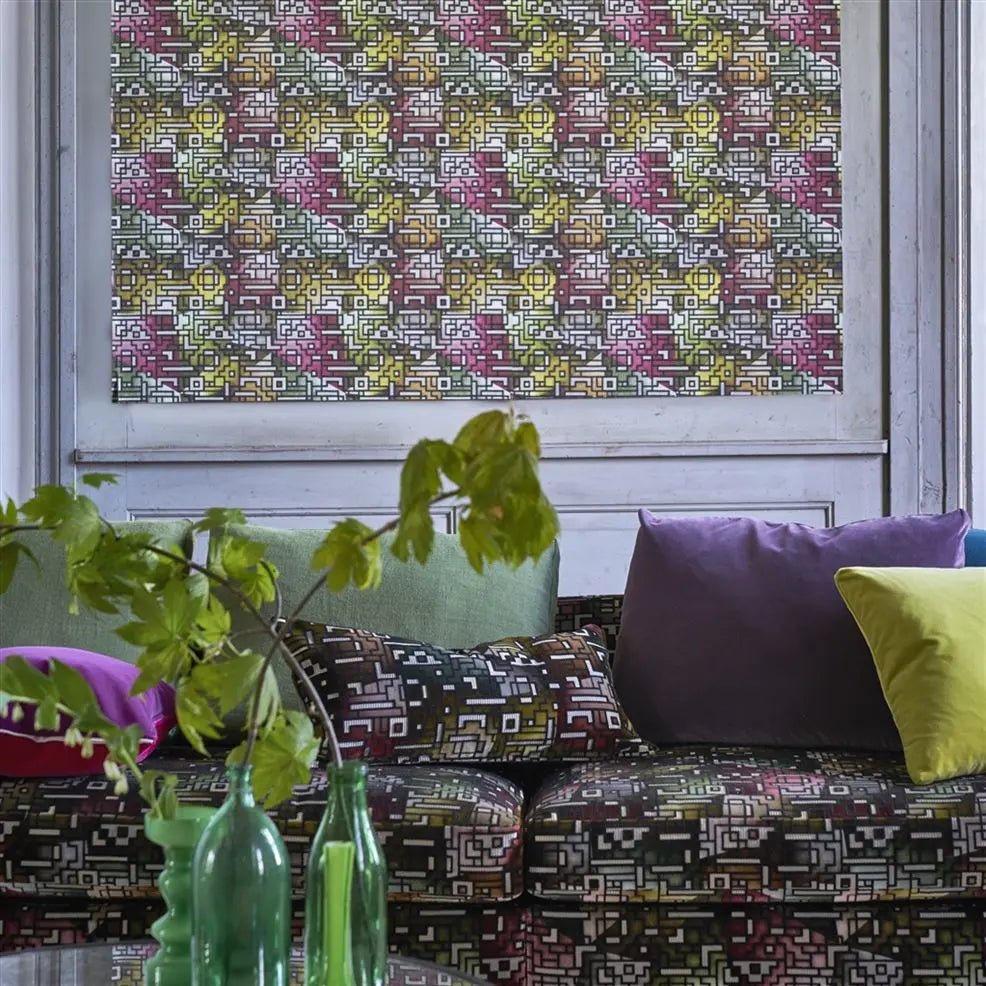 Casablanca Wallpaper - Berry - PDG1048/01 - Designers Guild - Premier Wallcovering