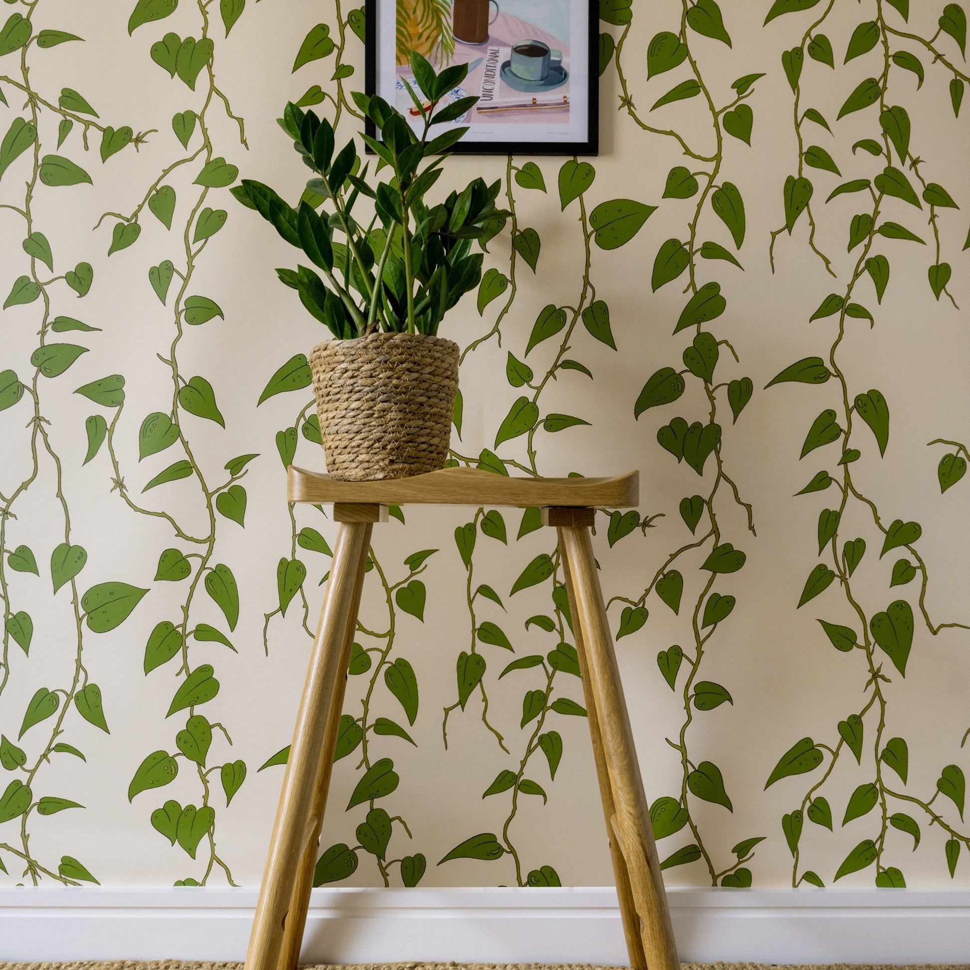 Cascada Wallpaper - Alabaster-Cream - Wear The Walls - CAAW807670 - Premier Wallcovering