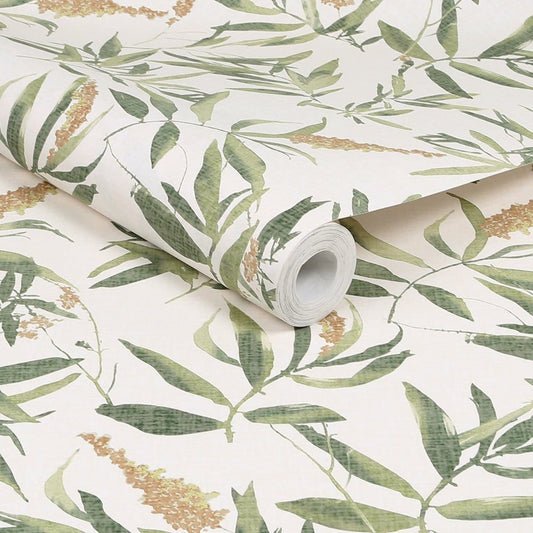 Cascade Wallpaper - Green - Next - 121183 - Premier Wallcovering