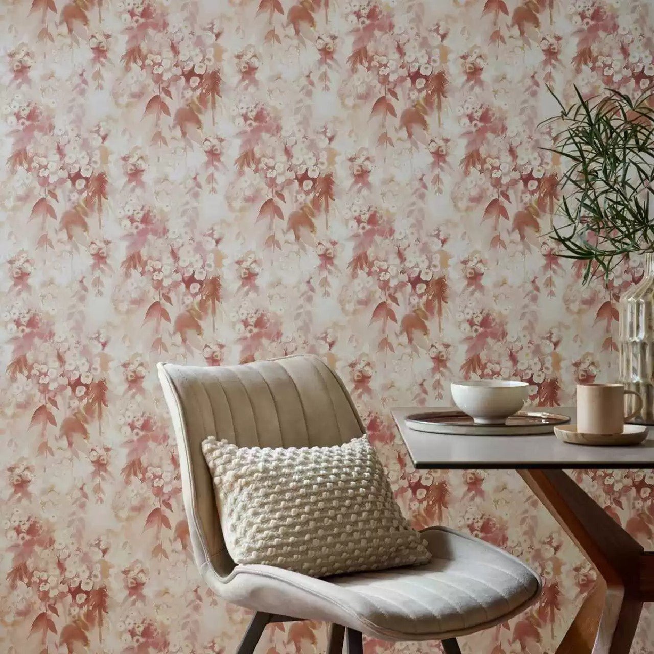 Cascade Wallpaper - Mango - 1838 wallcoverings - 2210 - 162 - 02 - Premier Wallcovering