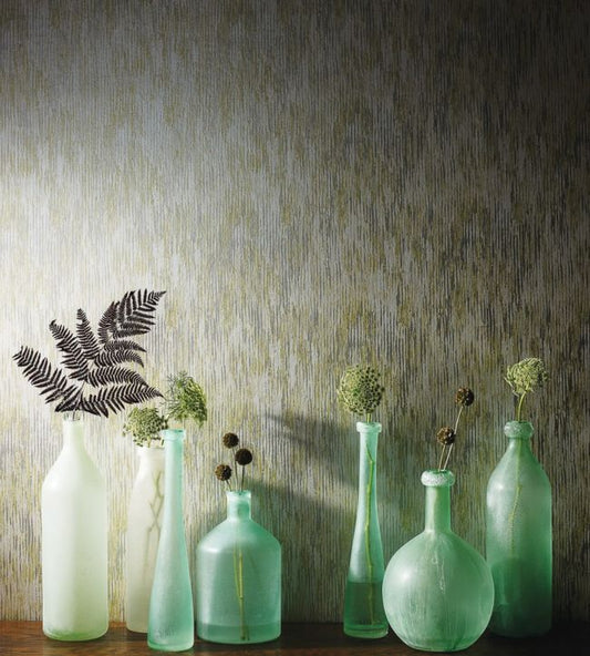 Cascade Wallpaper - Aqua/Ice/Steel Blue - Osborne & Little - W6895-04 - Premier Wallcovering