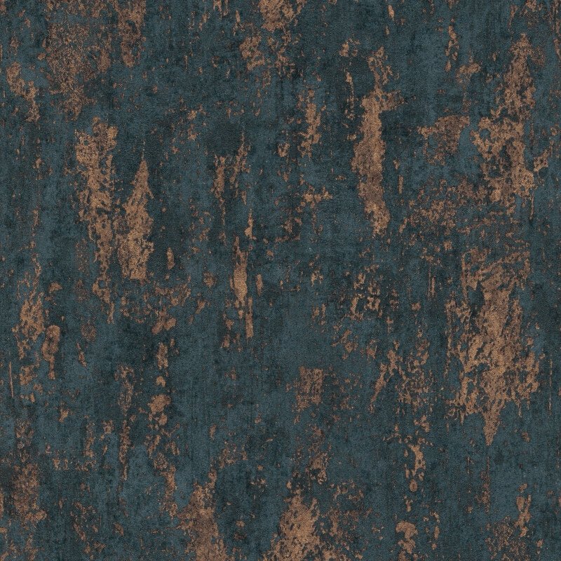 Casual Chic Industrial Texture Metallic Wallpaper - Dark Blue - Erismann - 10273 - 44 - Premier Wallcovering
