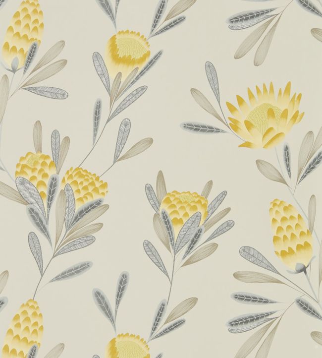 Cayo Wallpaper - Ochre/Linen - HZAP111774 - Harlequin - Premier Wallcovering