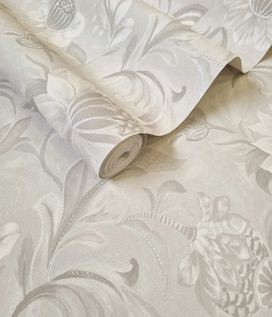 Cecelia Wallpaper - Dove - Holden Décor - 36350 - Premier Wallcovering