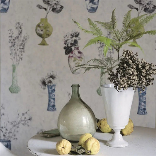 Celeste Wallpaper - Porcelain - P611/01 - Designers Guild - Premier Wallcovering