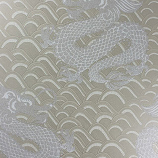 Celestial Dragon Wallpaper - Antique Gold - Matthew Williamson - W6545-02 - Premier Wallcovering