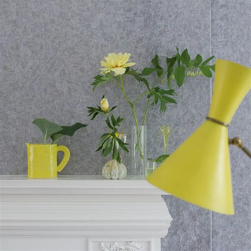 Celestine Wallpaper - Graphite - P593/06 - Designers Guild - Premier Wallcovering