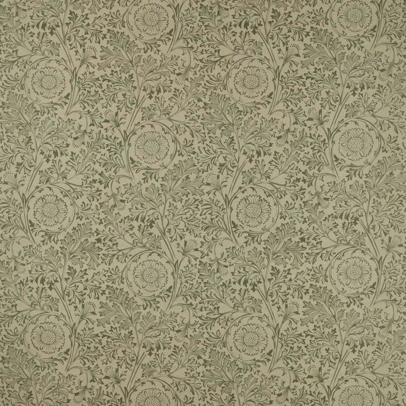 Chamomile Fabric - Russet - Morris & Co - 227387 - Premier Wallcovering