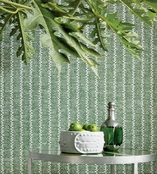 Channels Wallpaper - Beige - Thibaut - T469 - Premier Wallcovering