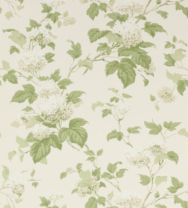Chantilly Wallpaper - Ivory/Leaf Green - Colefax & Fowler - 07816/09 - Premier Wallcovering