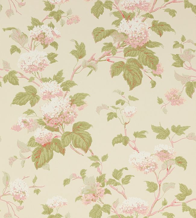 Chantilly Wallpaper - Pink/Green - Colefax & Fowler - 07816/08 - Premier Wallcovering
