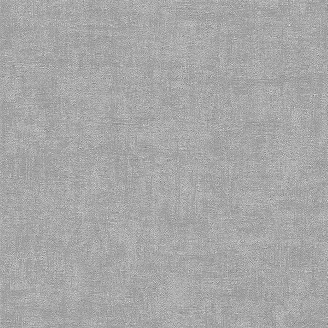 Charlene Plain Wallpaper - Grey/Silver - Rasch - 489941 - Premier Wallcovering