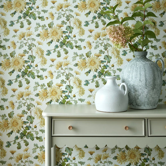 Charlotte Wallpaper - Primrose - 1838 wallcoverings - 2513 - 190 - 01 - Premier Wallcovering