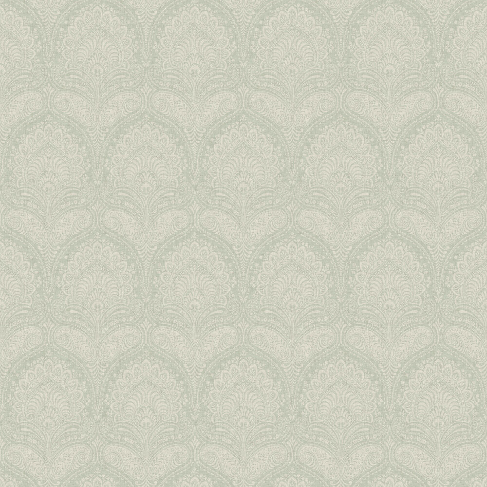 Chatterley Wallpaper - Sage - Timothy Wilman - TW2407 - Premier Wallcovering