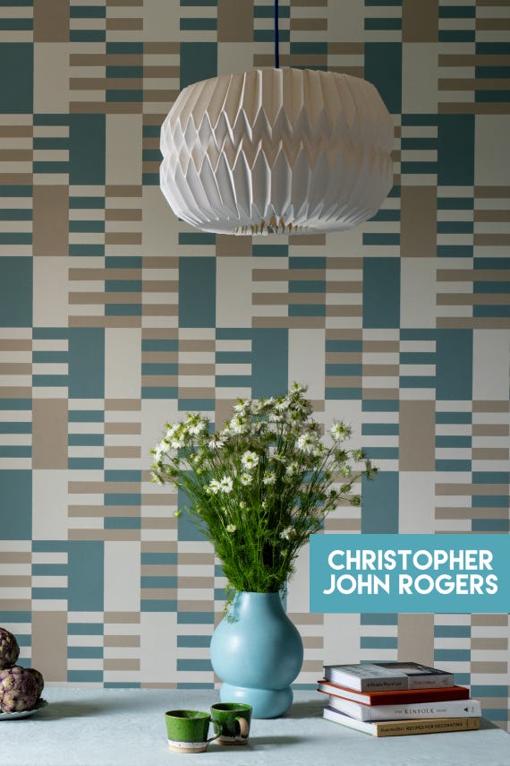 Check Wallpaper - Roasted Macadamia - 6003 - Farrow & Ball - Premier Wallcovering