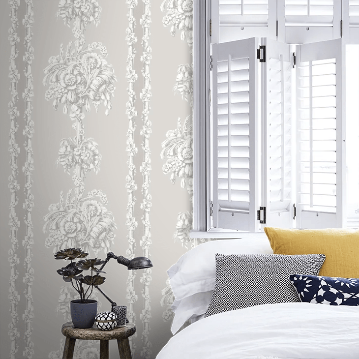 Chelsea Bridge Wallpaper - Hush - Little Greene - 0251CBHUSHZ - Premier Wallcovering