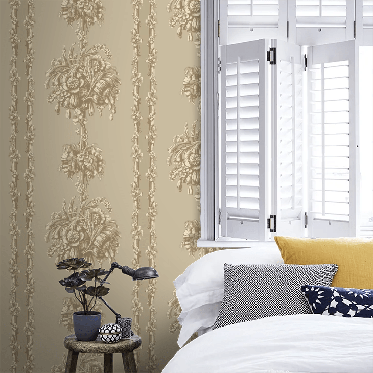 Chelsea Bridge Wallpaper - Halcyon - Little Greene - 0251CBHALCY - Premier Wallcovering