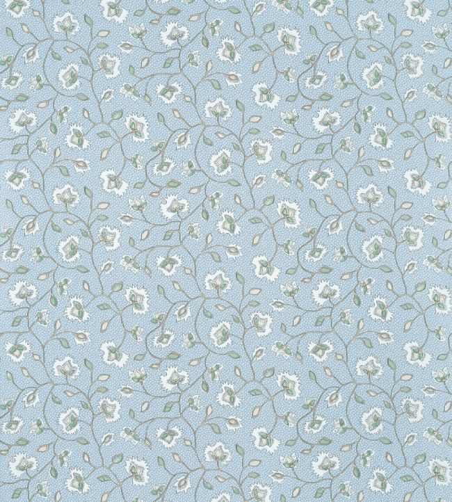 Chelsea Wallpaper - Soft Blue and Green - AT57839 - Anna French - Premier Wallcovering
