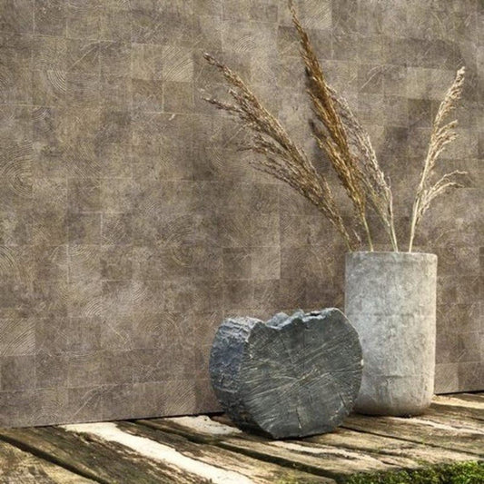 Chene Woods Wallpaper - Ceruse - Casadeco - 86010238 - Premier Wallcovering