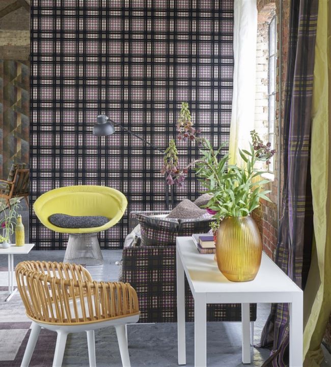 Chennai Wallpaper - Chocolate - PDG1143/05 - Designers Guild - Premier Wallcovering