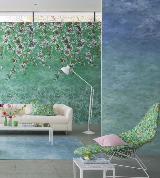 Chettinad Wallpaper - Delft - PDG1136/04 - Designers Guild - Premier Wallcovering