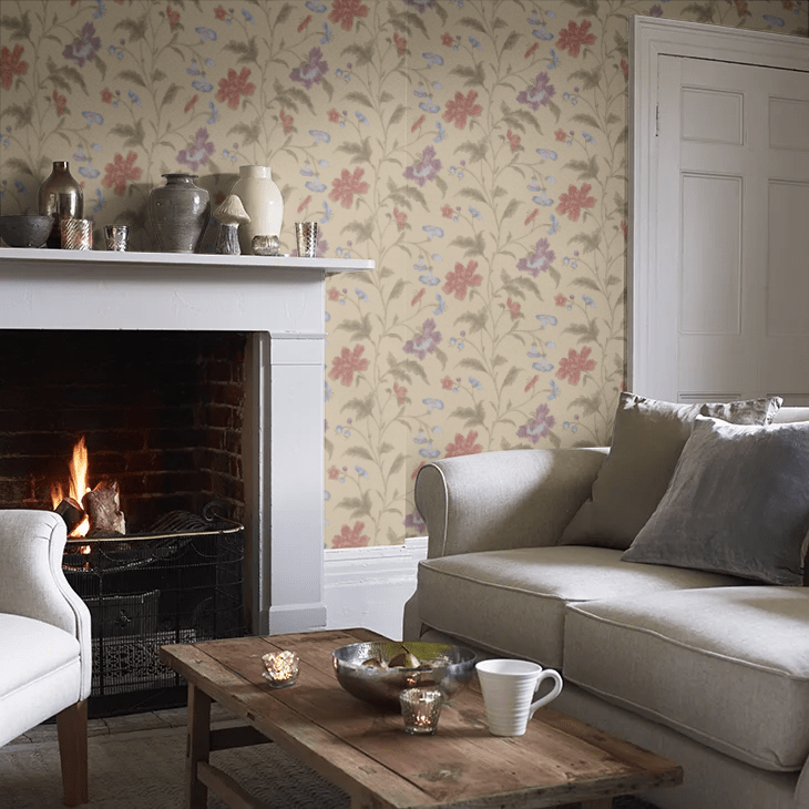 China Rose Wallpaper - Bronze - Little Greene - 0247CHBRONZ - Premier Wallcovering